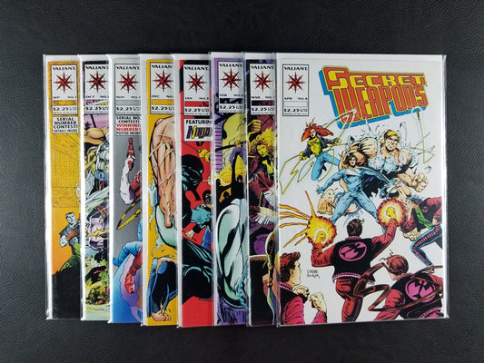 Secret Weapons #1-8 Set (Valiant, 1993-94)