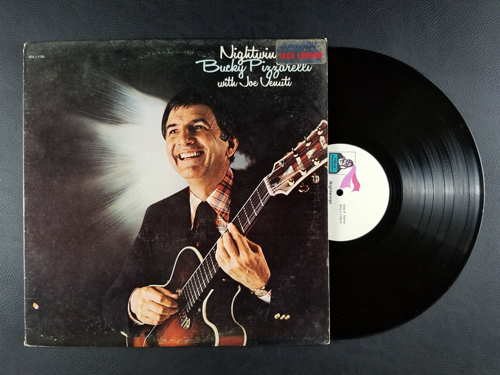 Bucky Pizzarelli With Joe Venuti - Nightwings (1975, LP)