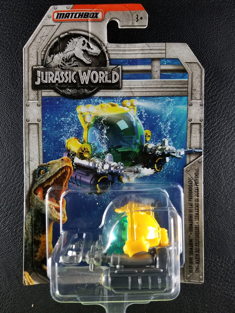 Matchbox - Deep-Dive Submarine (Yellow-Blue) [Jurassic World]