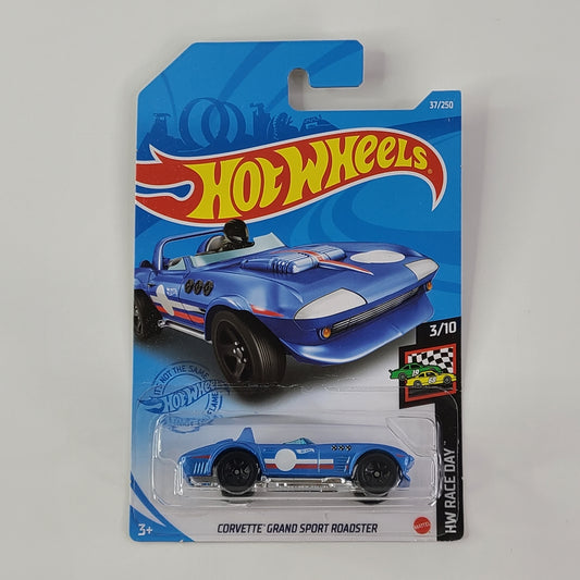 Hot Wheels - Corvette Grand Sport Roadster (Pearl Blue)