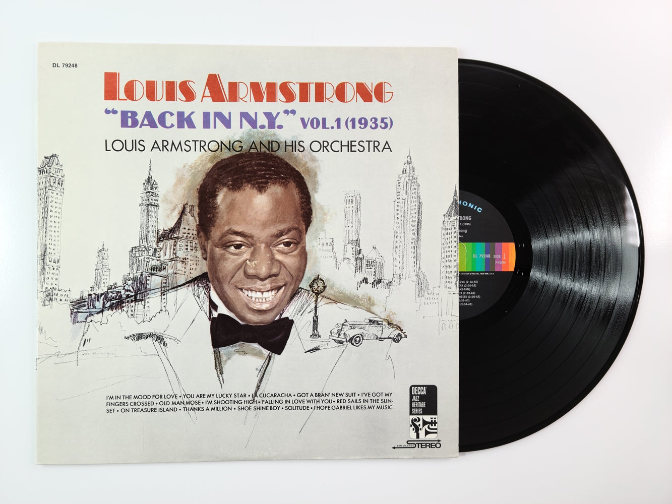 Louis Armstrong - Back in N.Y. Vol. 1 (1935) (1970, LP)