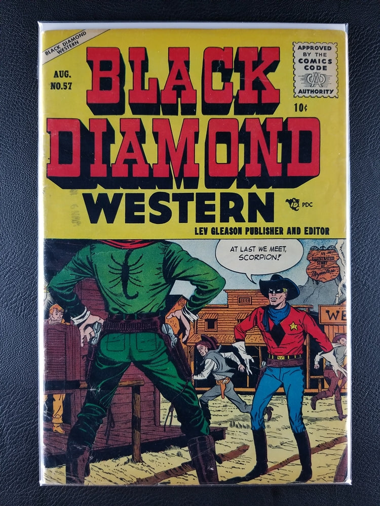 Black Diamond Western [1949] #57 (Lev Gleason, August 1955)