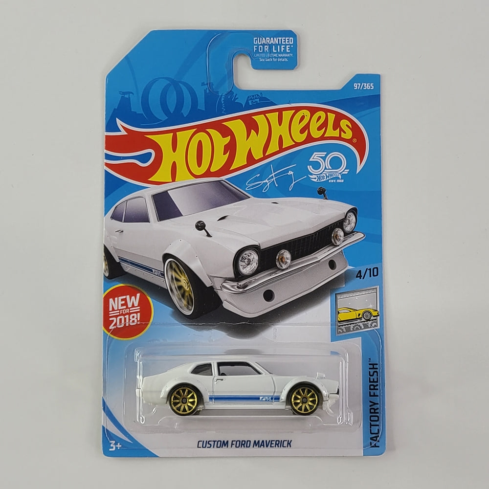 Hot Wheels - Custom Ford Maverick (White)