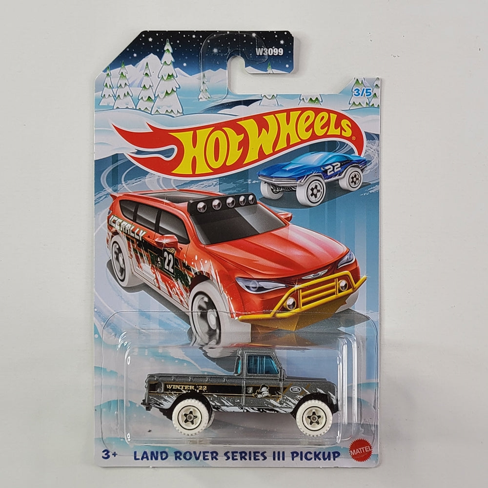 Hot Wheels - Land Rover Series III Pickup (Gray)