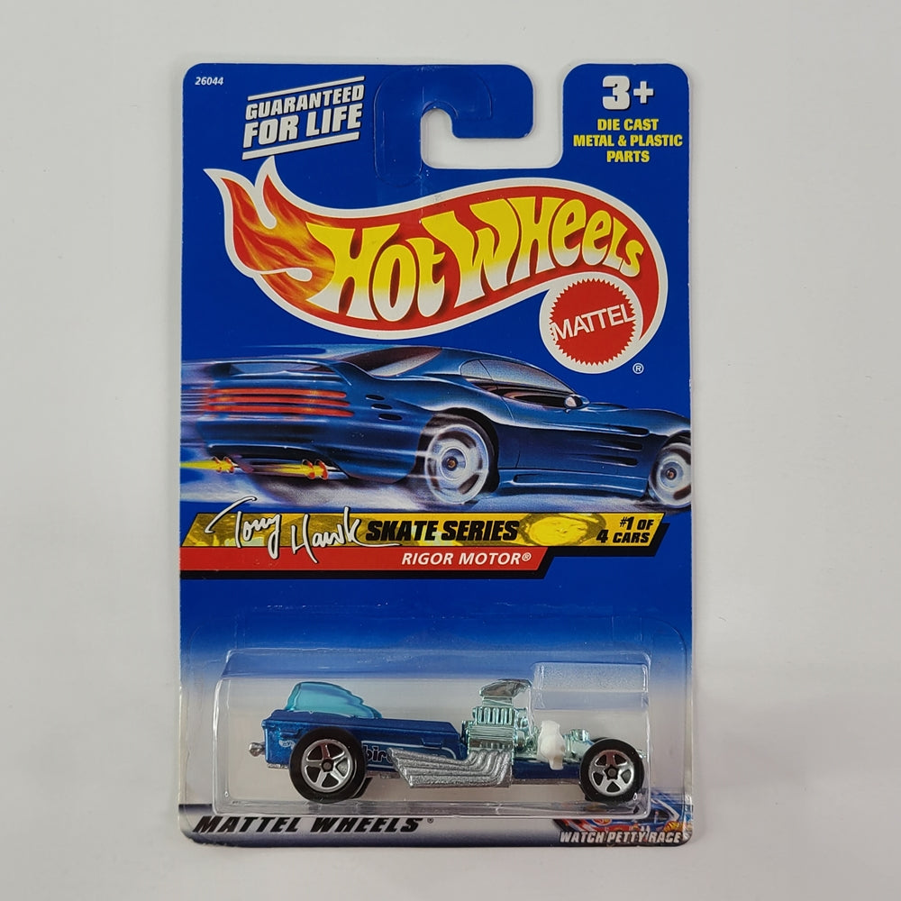 Hot Wheels - Rigor Motor (Metalflake Blue)