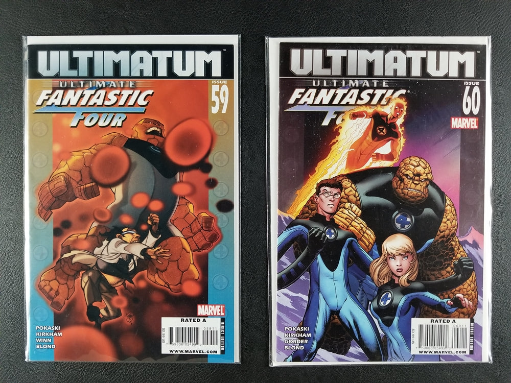 Ultimate Fantastic Four #51-60 Set (Marvel, 2008-09)