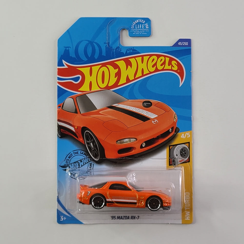 Hot Wheels - '95 Mazda RX-7 (Orange)