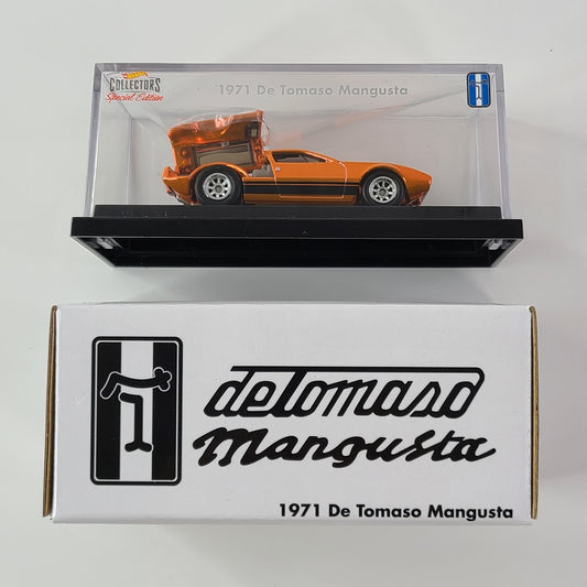 Hot Wheels - 1971 De Tomaso Mangusta (Spectraflame Orange) [RLC Exclusive (2021) - #11747/20000]