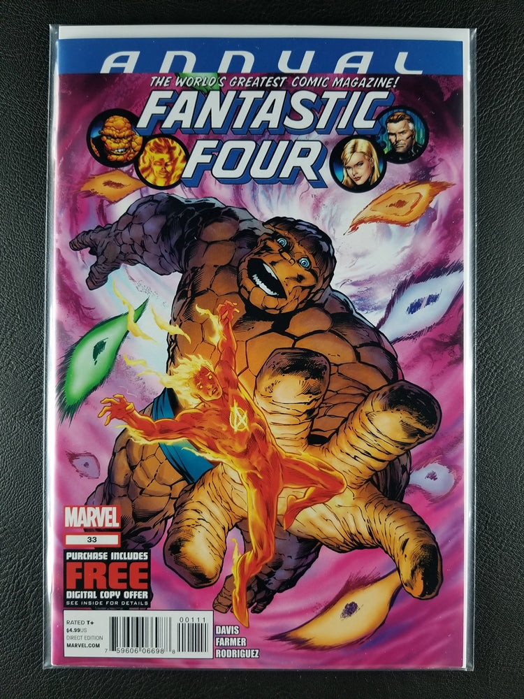 Fantastic Four [3rd Series] Annual #33A (Marvel, September 2012)