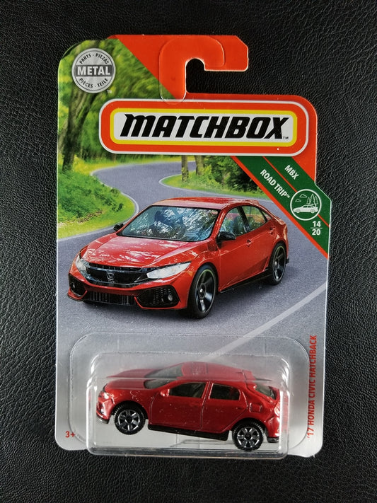 Matchbox - '17 Honda Civic Hatchback (Red) [MBX Road Trip - 14/20]