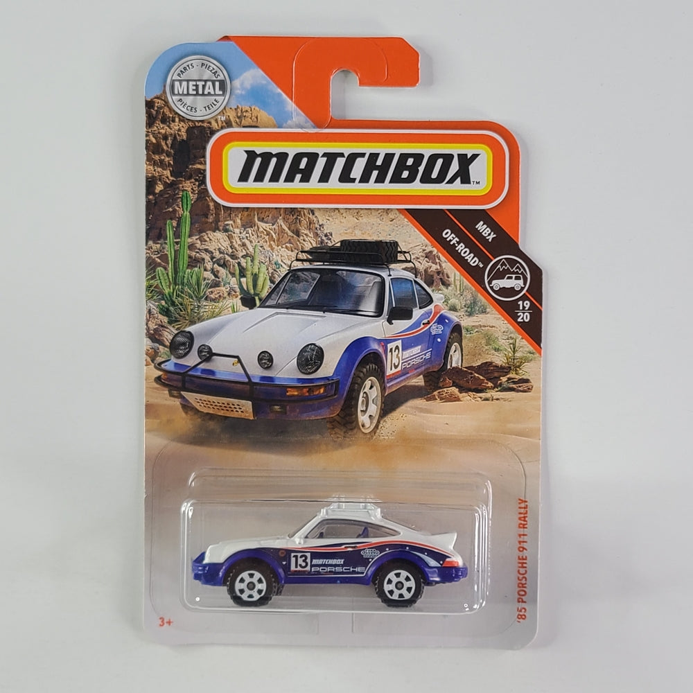 Matchbox - '85 Porsche 911 Rally (White)