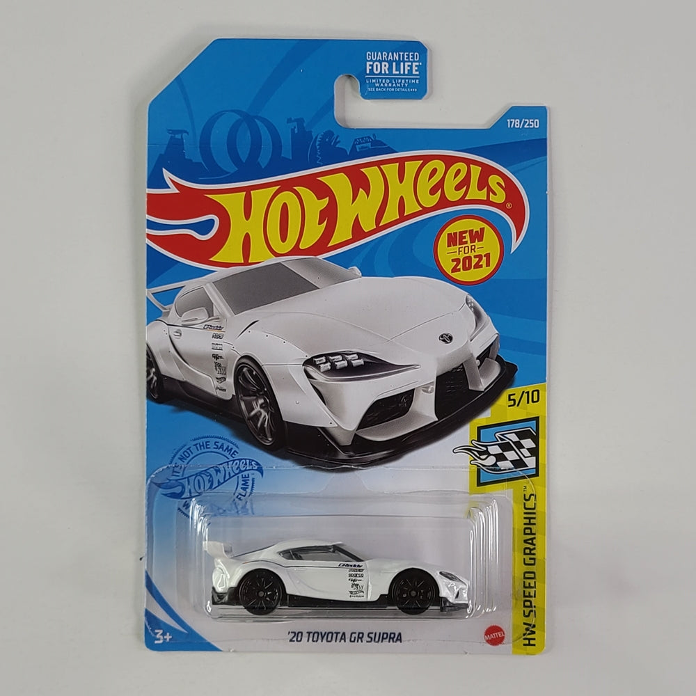 Hot Wheels - '20 Toyota GR Supra (Absolute Zero White)