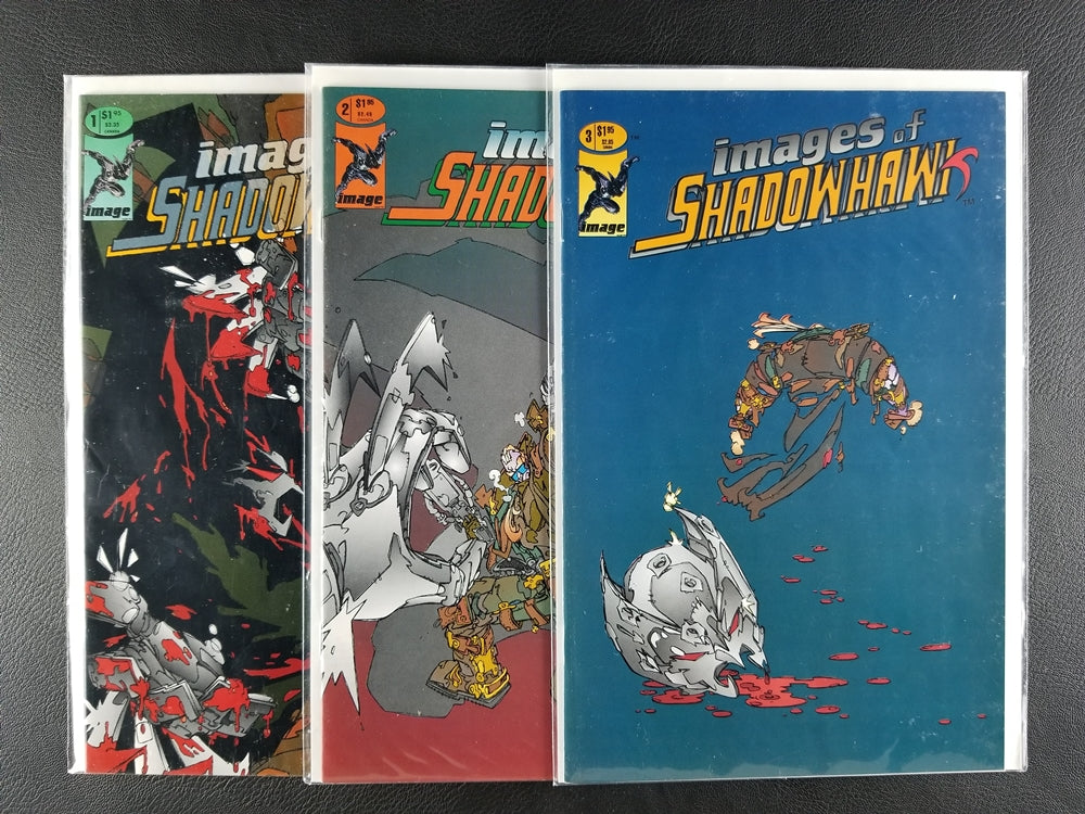 Images of Shadowhawk #1-3 Set (Image, 1993-94)