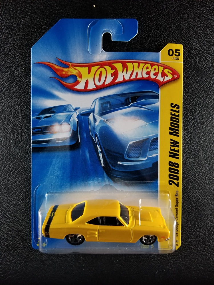 Hot Wheels - '69 Dodge Coronet Super Bee (Yellow) [5/40 - 2008 New Models]