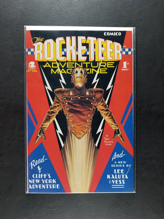 Rocketeer Adventure Magazine #1 (Comico/Dark Horse, July 1988)