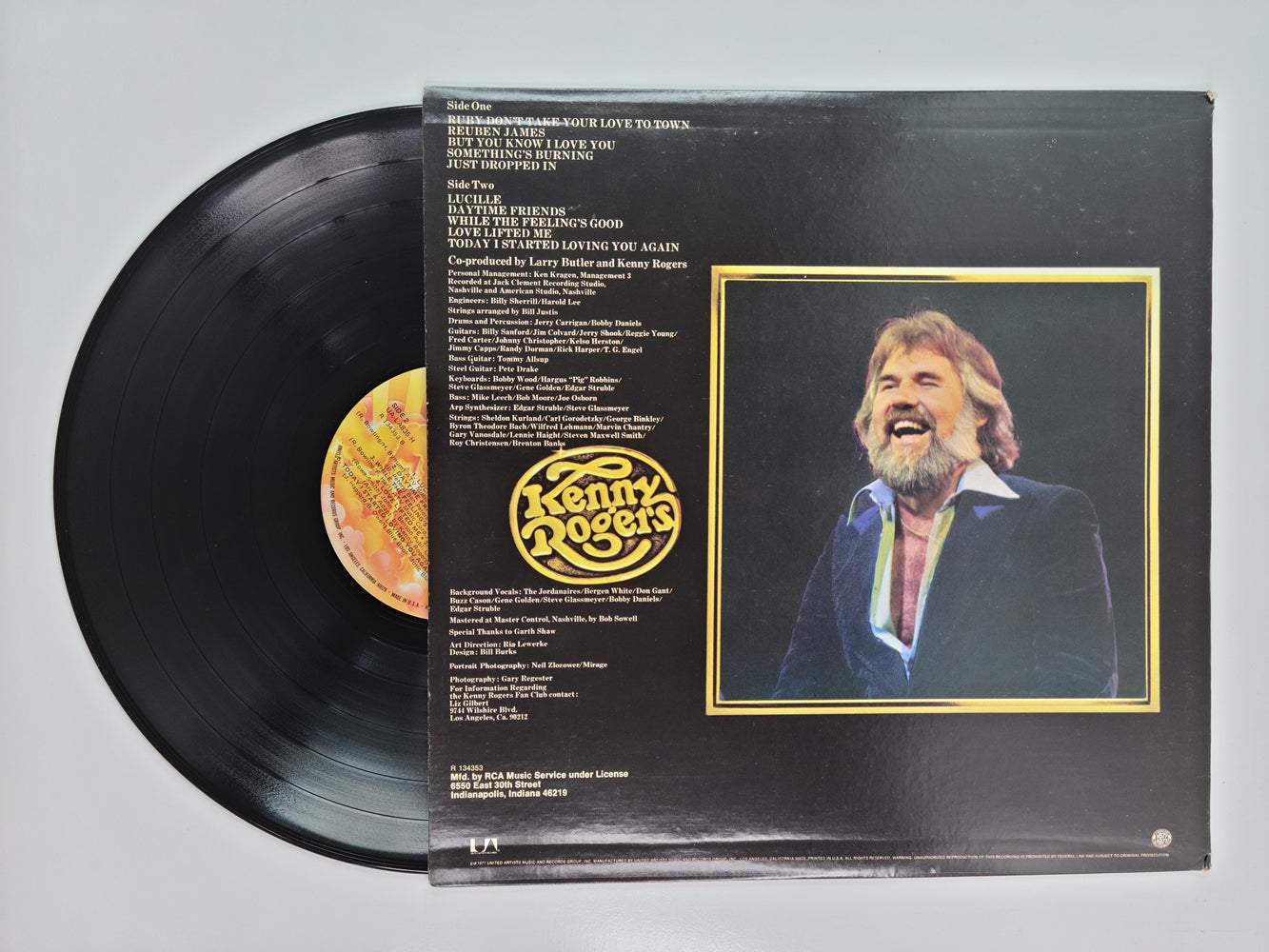 Kenny Rogers - Ten Years of Gold (1977, LP)