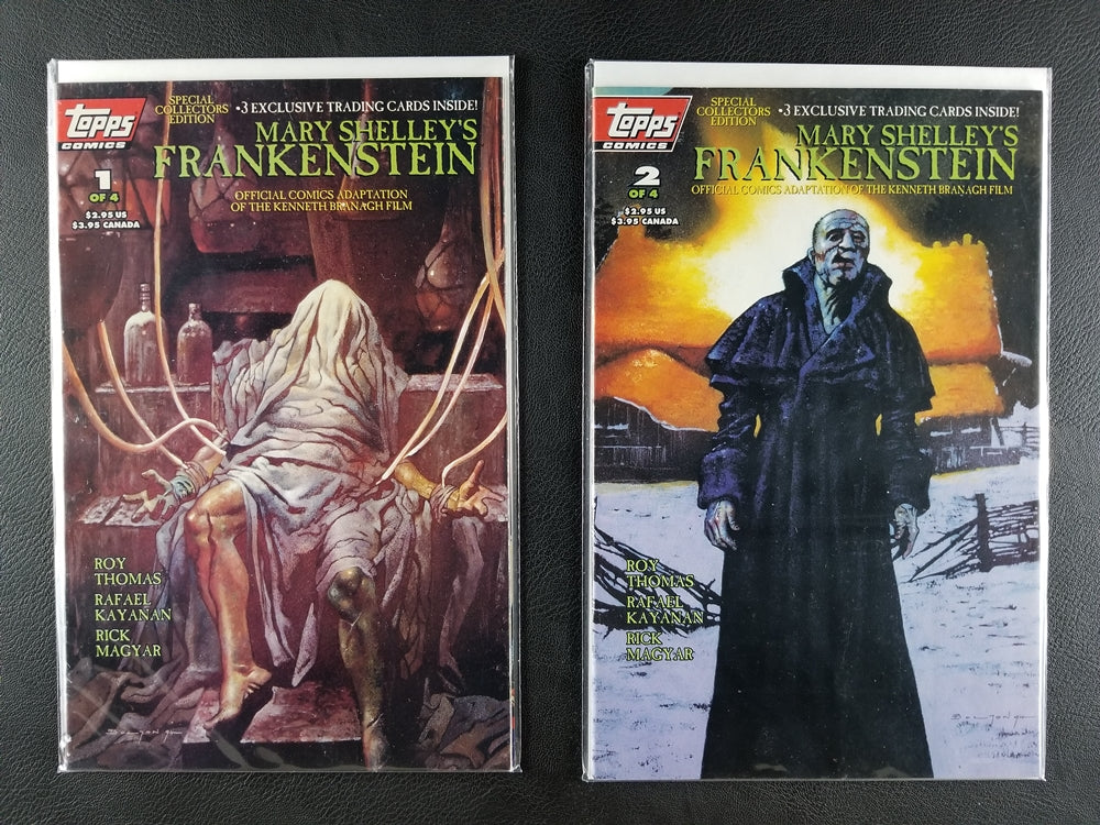 Mary Shelly's Frankenstein #1A-4A Set (Topps, 1994-95)