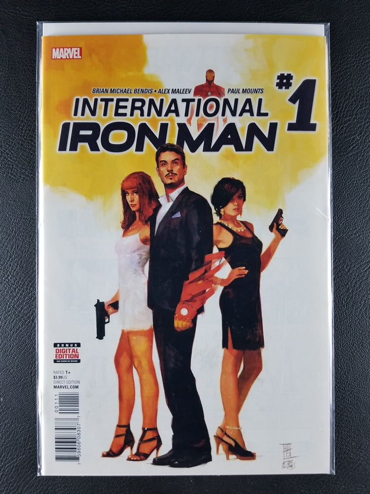 International Iron Man #1A (Marvel, May 2016)