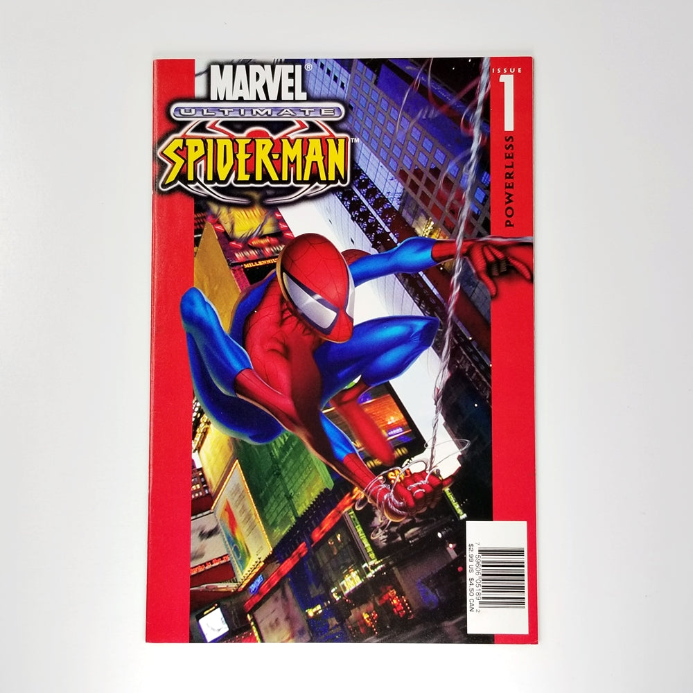 Ultimate Spider-Man Powerless #1 KB Toys Reprint (Marvel, 2001)