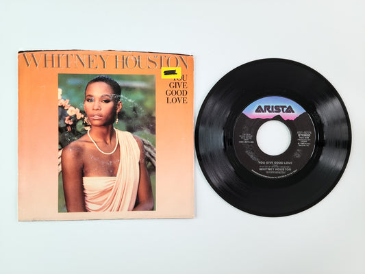 Whitney Houston - You Give Good Love (1985, 7'' Single)