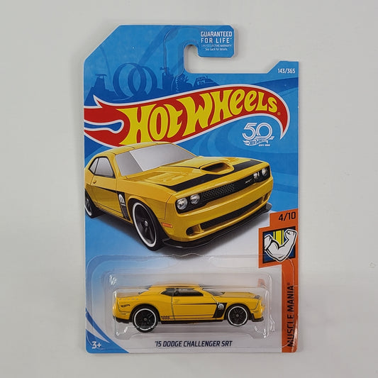 Hot Wheels - '15 Dodge Challenger SRT (Yellow)