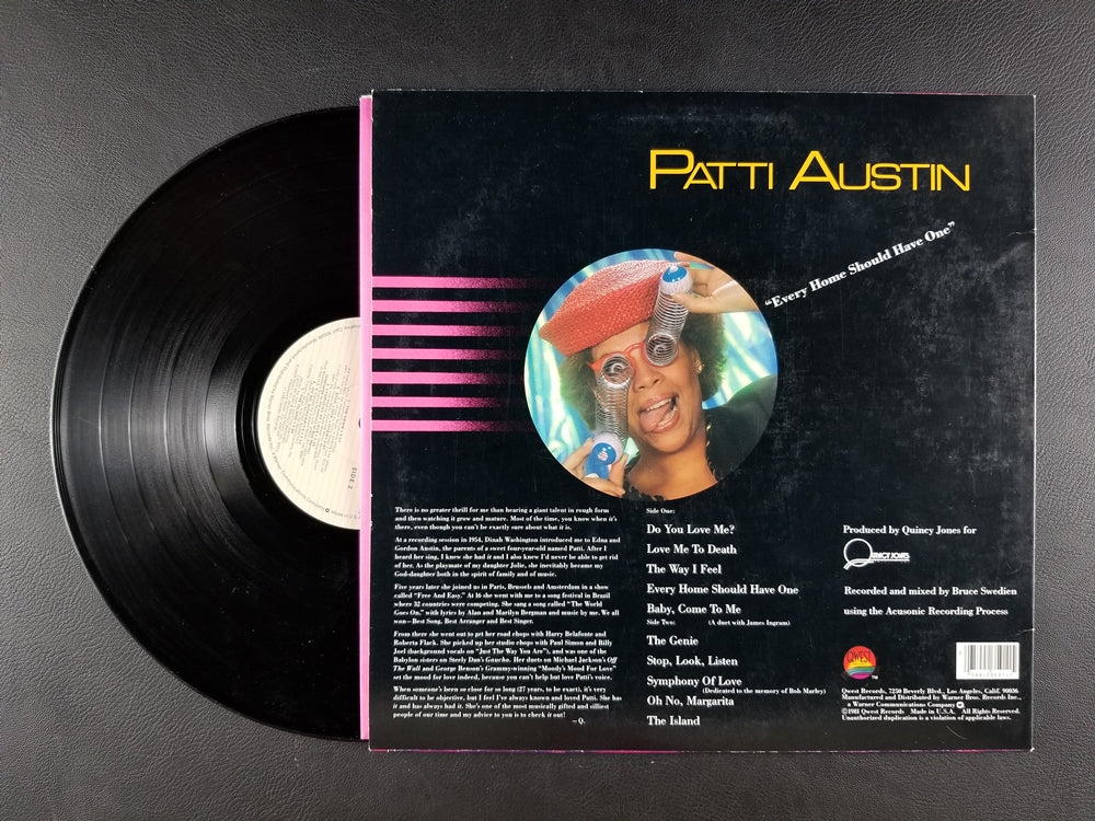 Patti Austin - Every Home Should Have One (1981, LP)