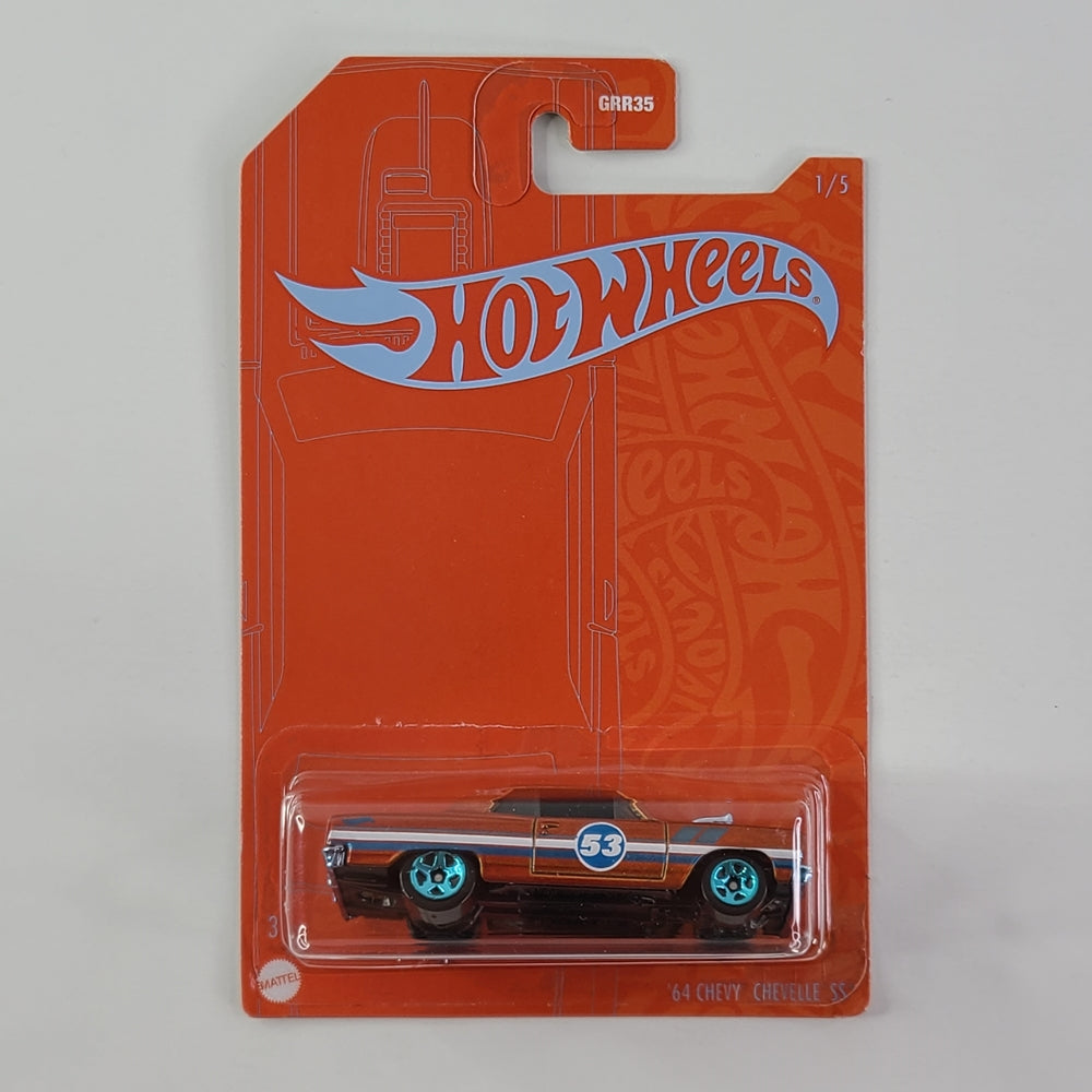 Hot Wheels - '64 Chevy Chevelle SS (Metalflake Orange)