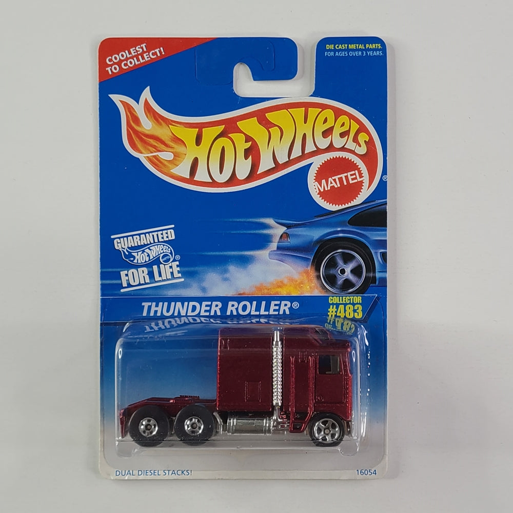 Hot Wheels - Thunder Roller (Metalflake Burgundy)