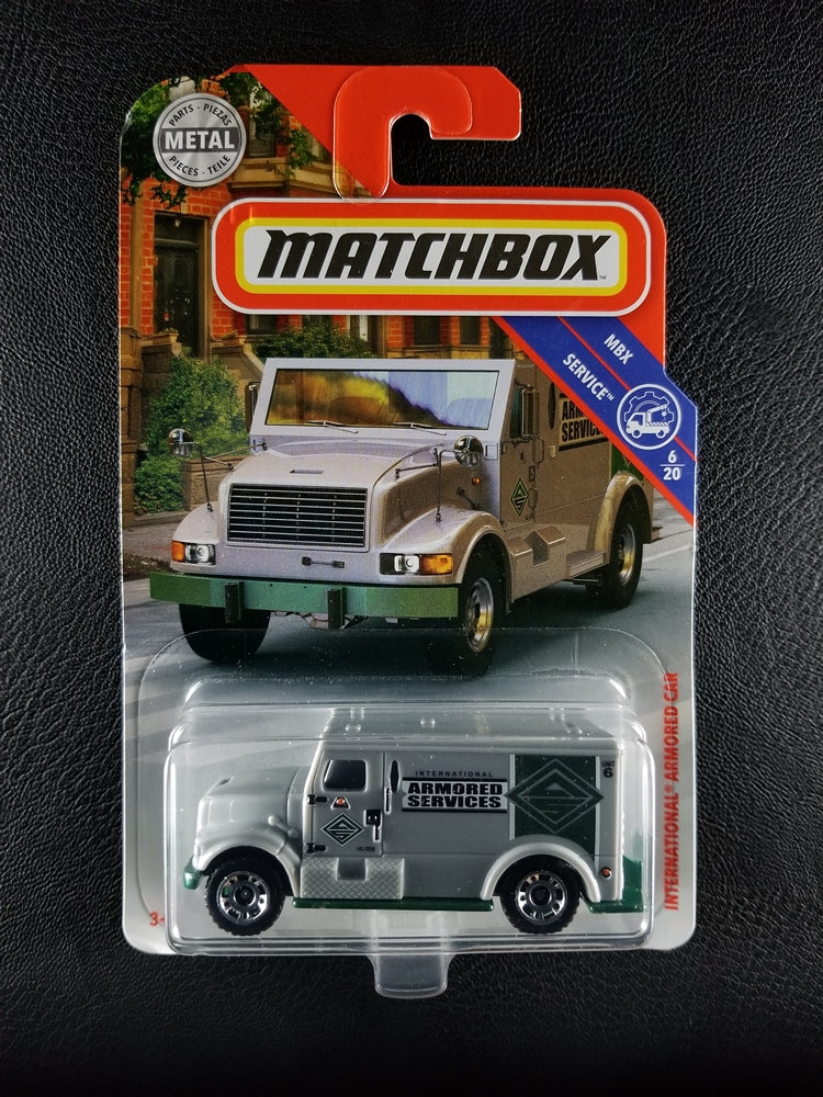 Matchbox - International Armored Car (Gray) [6/20 - MBX Service]