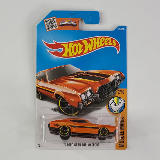 Hot Wheels - '72 Ford Gran Torino Sport (Orange)