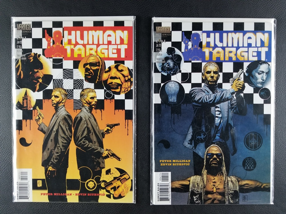 Human Target [1st Series] #1-4 Set (DC/Vertigo, 1999)