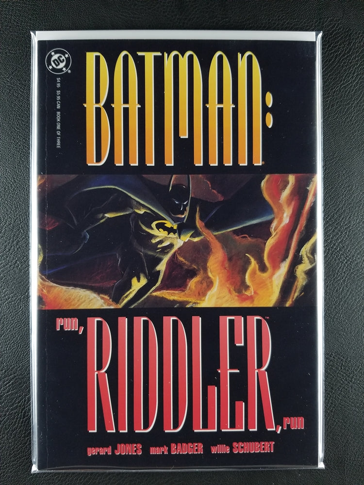 Batman: Run, Riddler, Run #1, 2, 3 Set (DC, 1992)