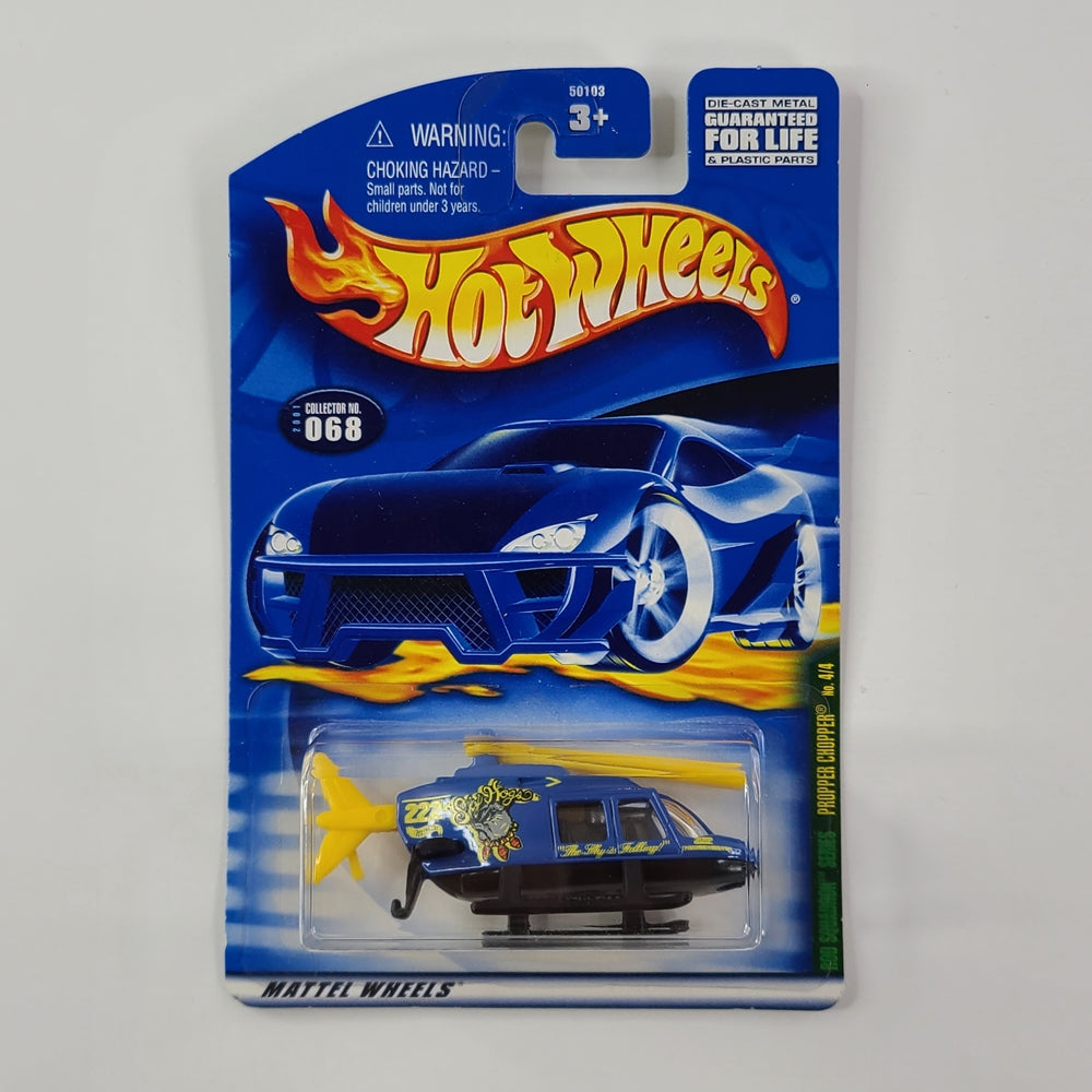 Hot Wheels - Propper Chopper (Blue)