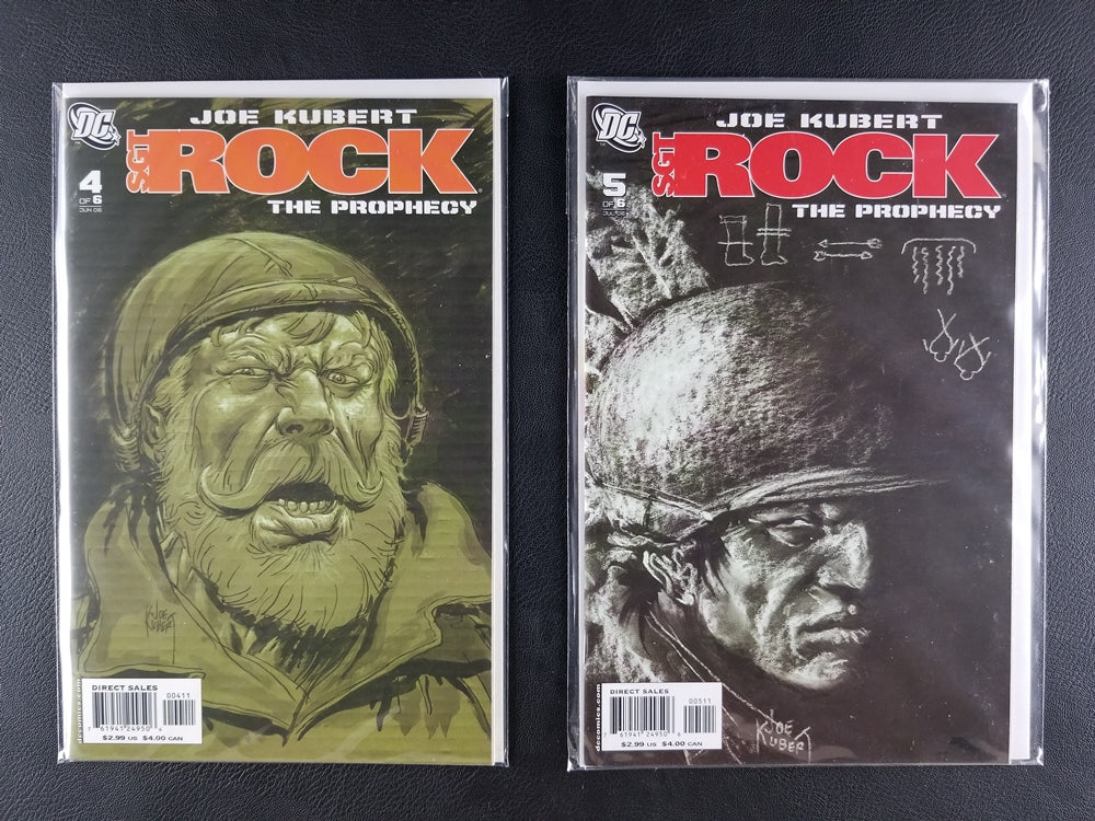 Sgt. Rock: The Prophecy #1-6 Set [includes #1 variant] (DC, 2006)