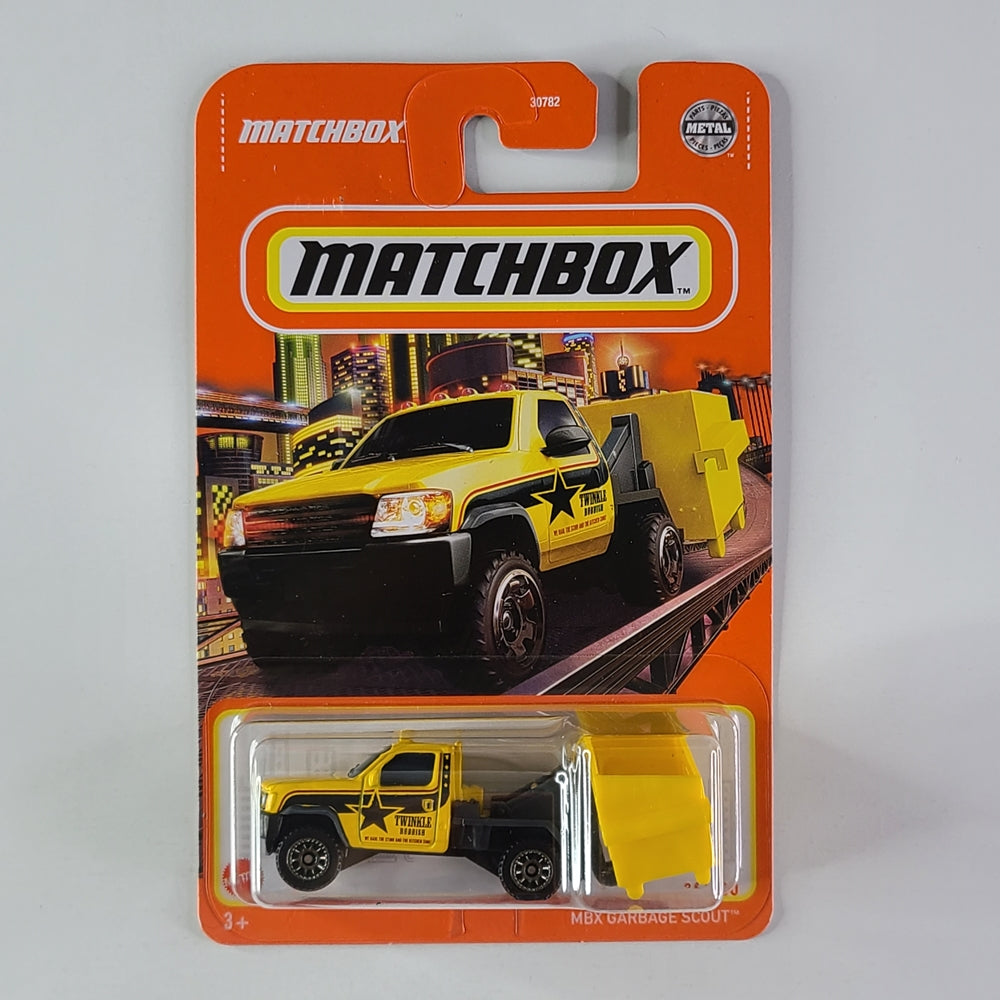 Matchbox - MBX Garbage Scout (Yellow)