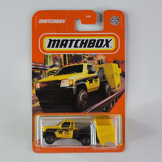 Matchbox - MBX Garbage Scout (Yellow)