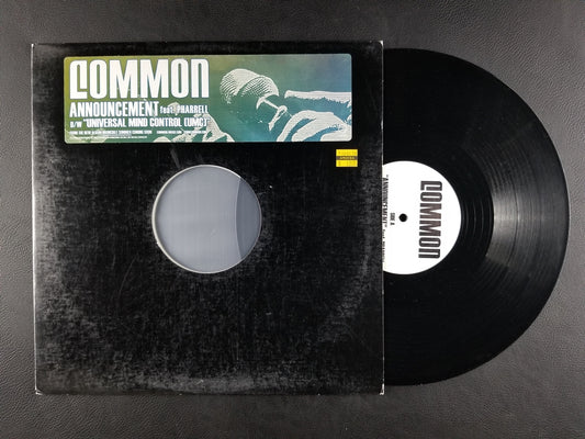 Common - Announcement / Universal Mind Control (UMC) (2008, 12'' Single) [Promo]