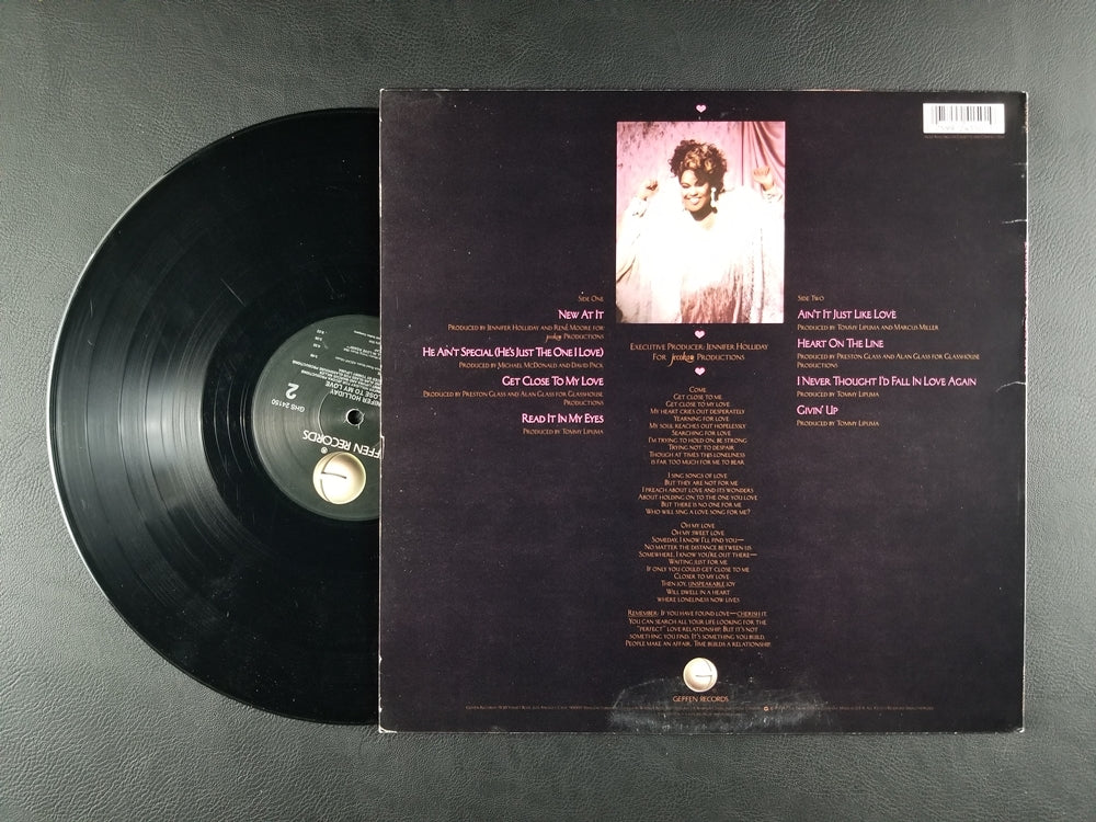 Jennifer Holliday - Get Close to My Love (1987, LP)