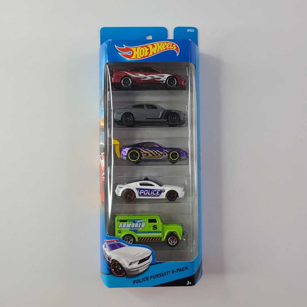 Hot Wheels - Police Pursuit 5-Pack [2014]