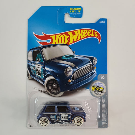 Hot Wheels - Morris Mini (Metalflake Dark Blue)