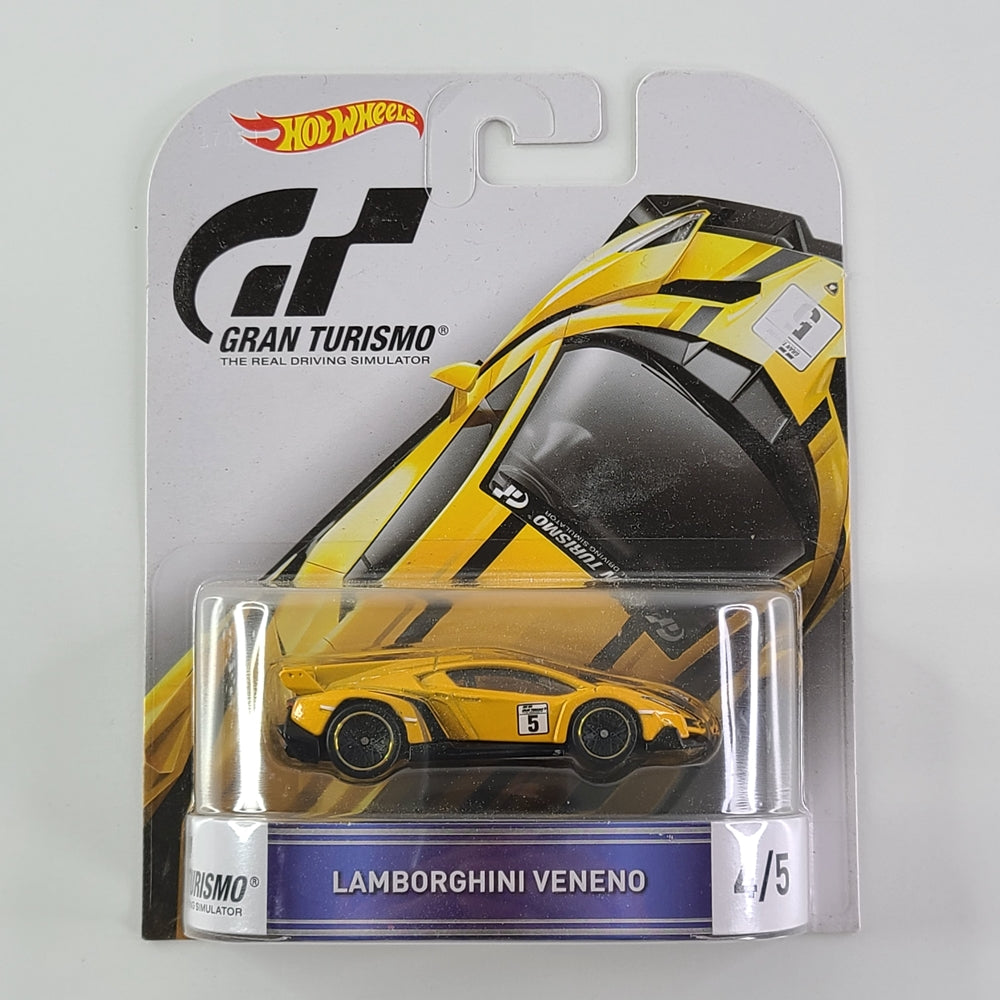 Hot Wheels - Lamborghini Veneno (Pearl Yellow)