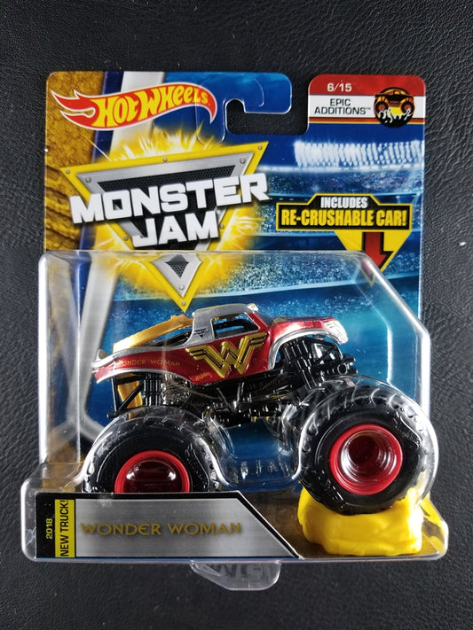 Hot Wheels Monster Jam - Wonder Woman (Red) [6/15 - Epic Additions]