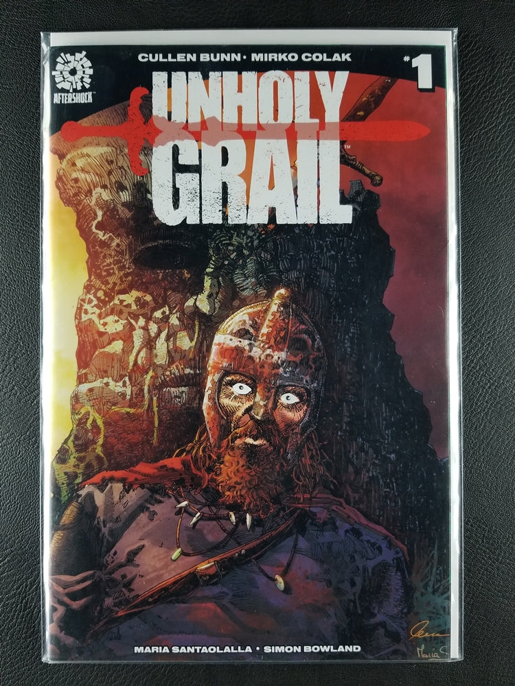 Unholy Grail #1A (AfterShock Comics, July 2017)