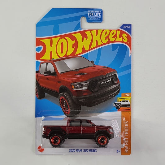 Hot Wheels - 2020 Ram 1500 Rebel (Metalflake Red)