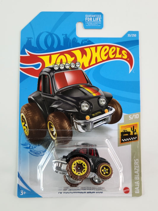 Hot Wheels - '70 Volkswagen Baja Bug (Black)