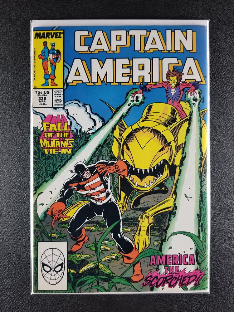 Captain America [1st Series] #339 (Marvel, March 1988)