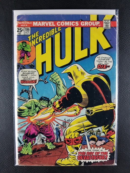 The Incredible Hulk [1st Series] #186 (Marvel, April 1975)