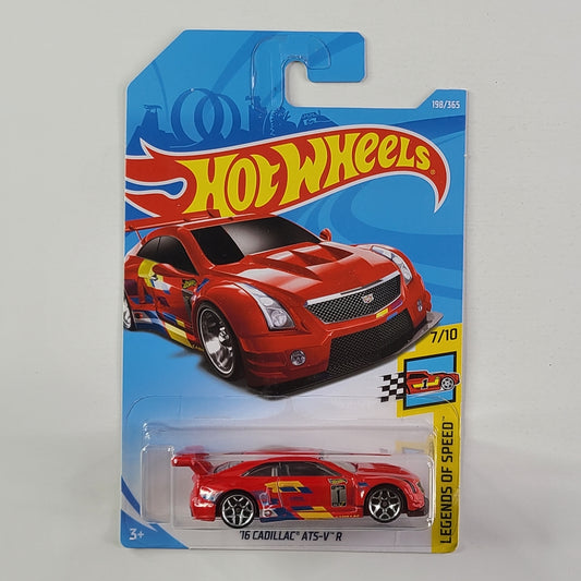 Hot Wheels - '16 Cadillac ATS-V R (Red)