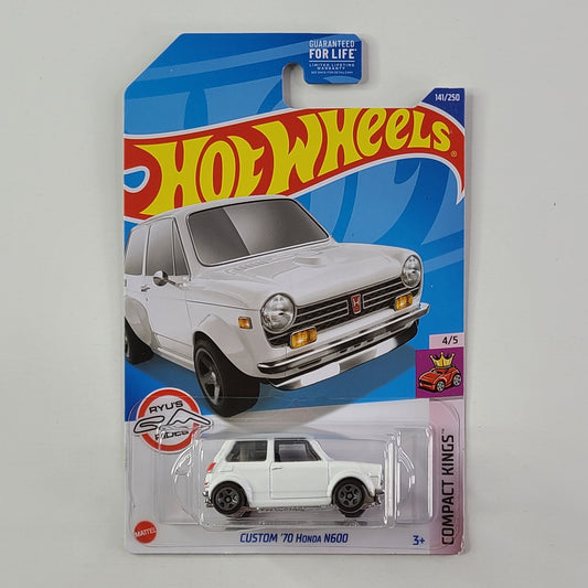 Hot Wheels - Custom '70 Honda N600 (White)