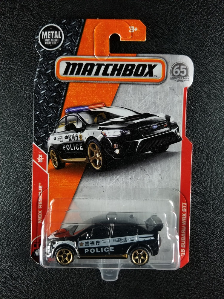 Matchbox - '15 Subaru WRX STI (Black) [MBX Rescue - 14/30]